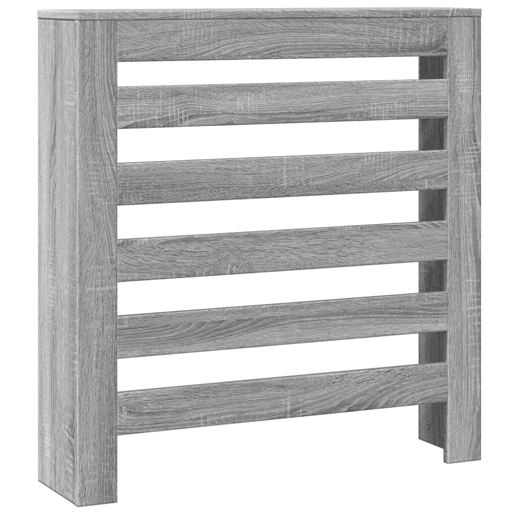 Vidaxx-Heizkörpergehäuse 78 x 20 x 82 cm, Holzwerkstoff, Farbe Sonoma-Eiche, grau