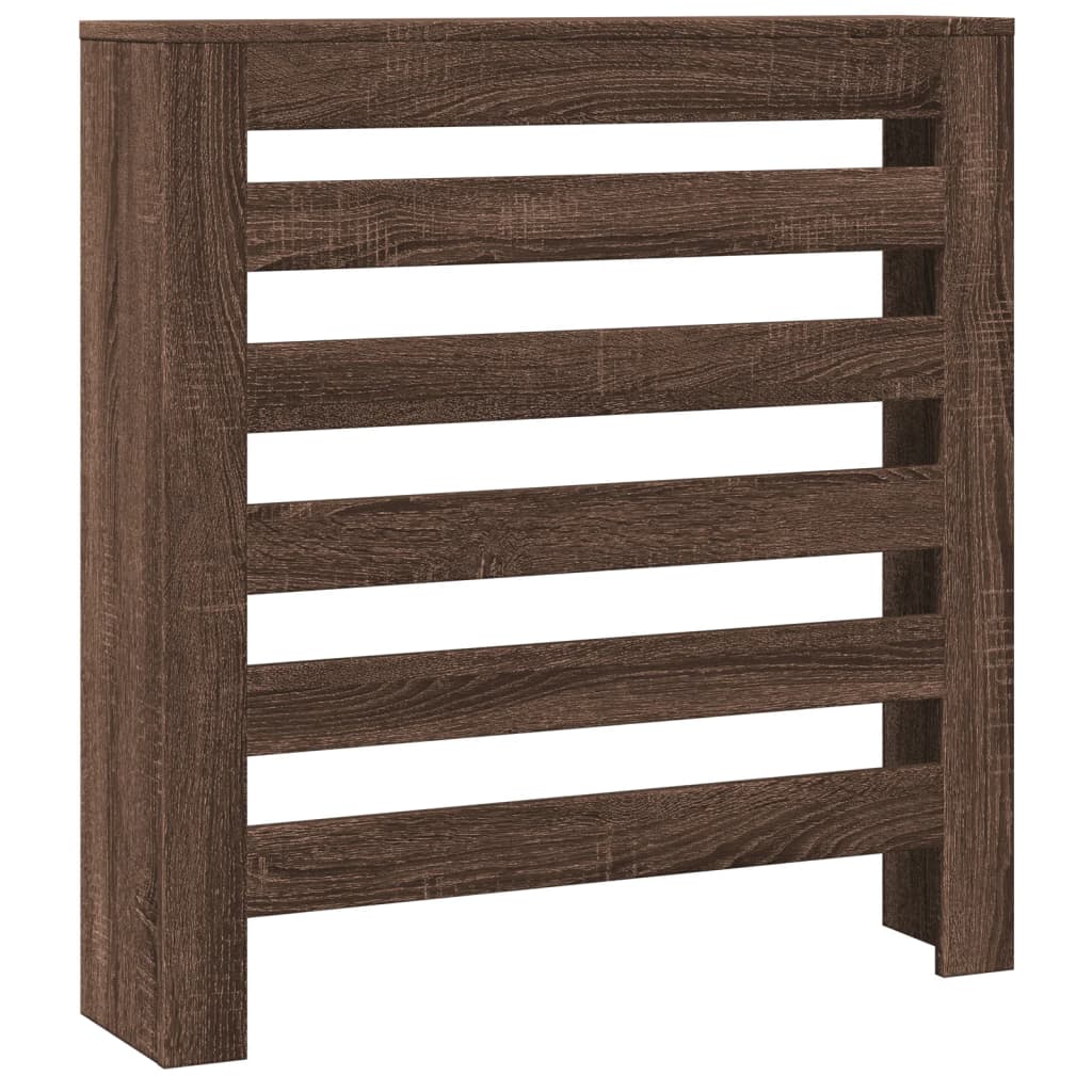 Vidaxx-Heizkörpergehäuse 78x20x82 cm, Holzwerkstoff, braune Eiche
