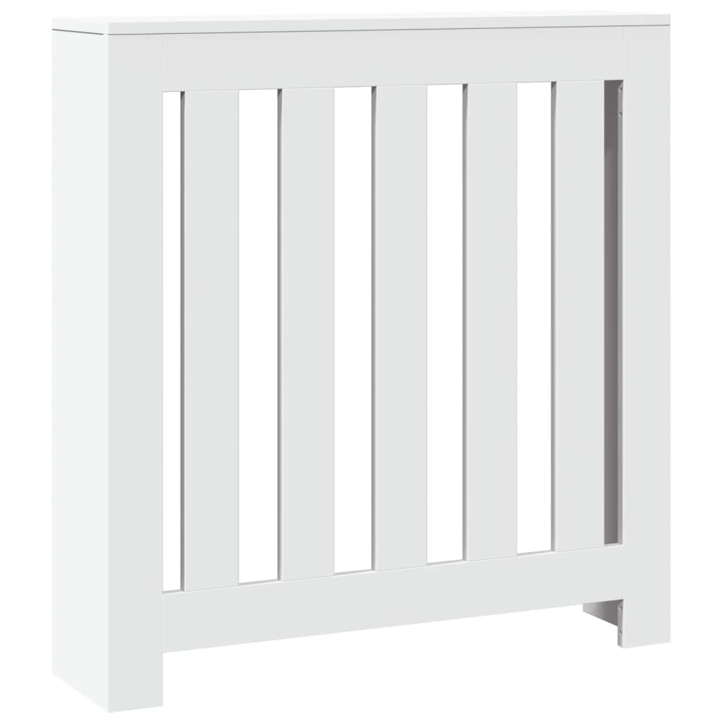 Vidaxx Heizkörperverkleidung 78x20x82 cm Holzwerkstoff weiß
