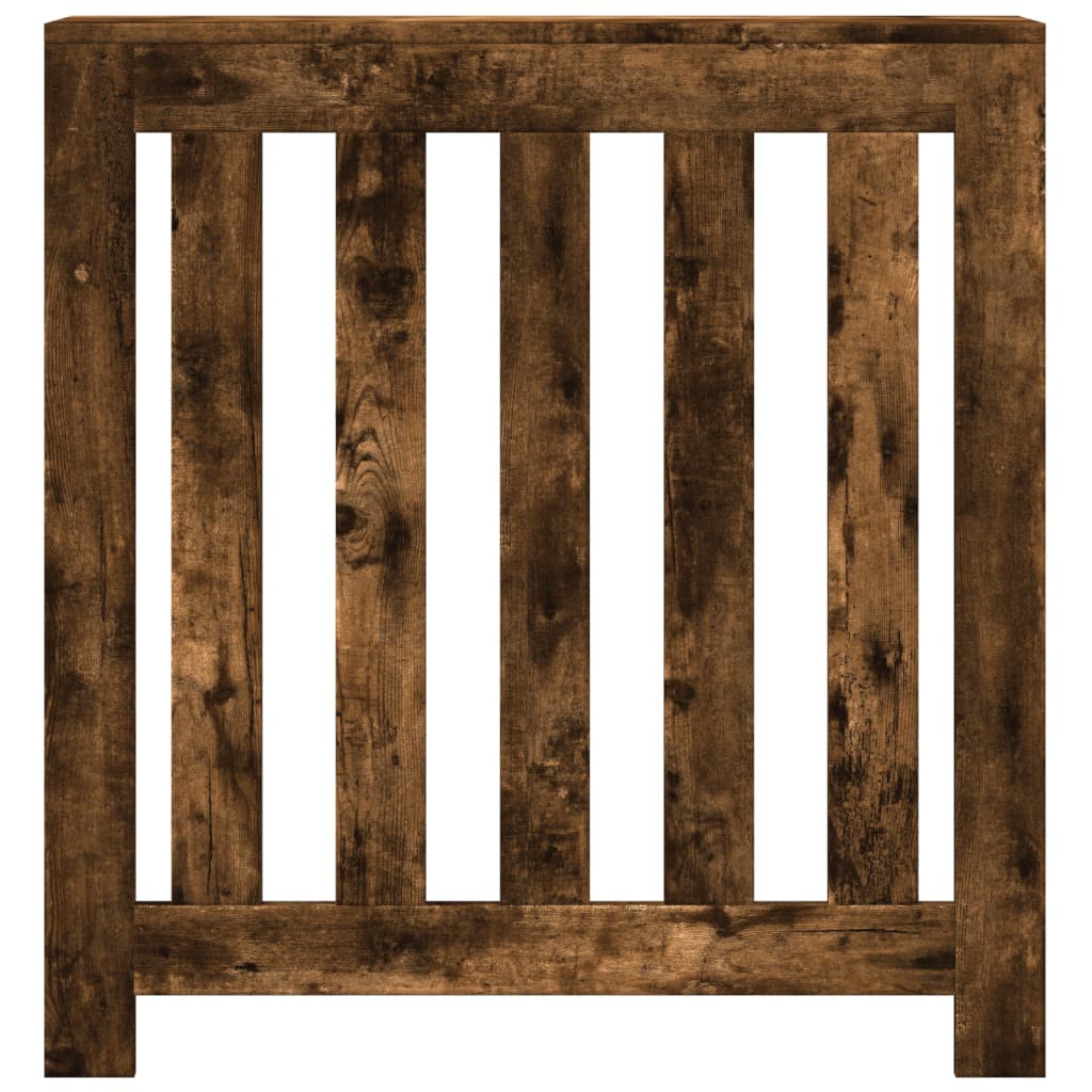 VidaXL Heizkörpergehäuse 78 x 20 x 82 cm, Holzwerkstoff, geräucherte Eiche