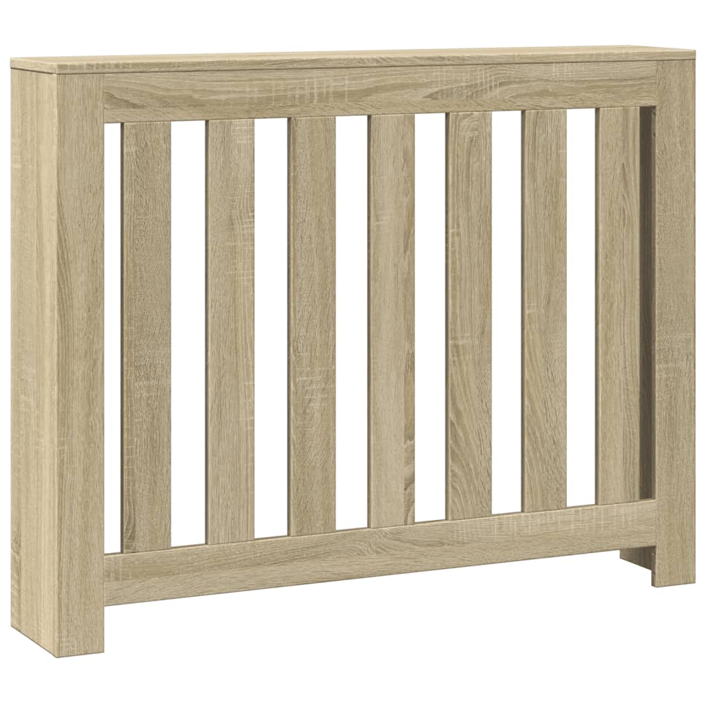Vidaxx Heizkörperverkleidung 104x20x82 cm Holzwerkstoff Sonoma-Eiche-farbig