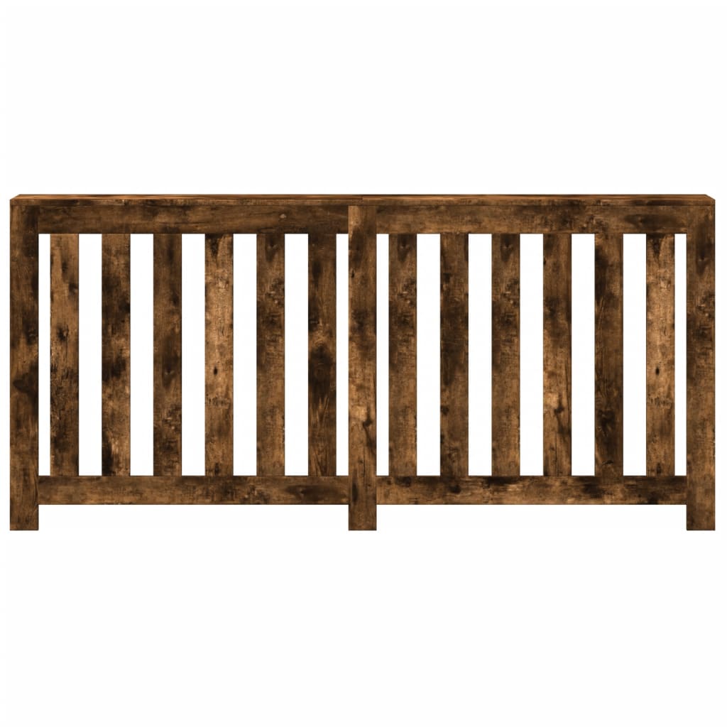 Vidaxx Heizkörpergehäuse 175x20x82 cm verarbeitetes Holz, geräucherte Eiche
