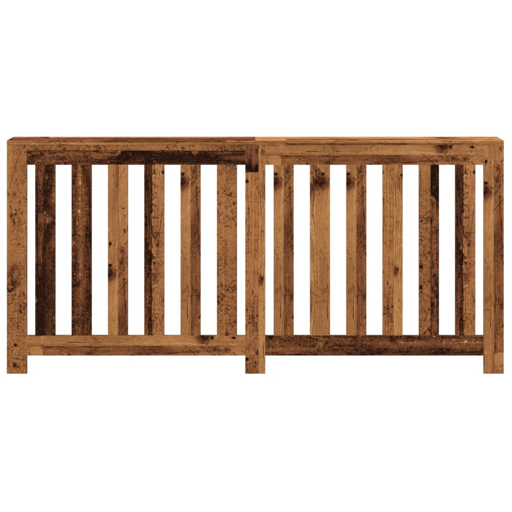 Vidaxx Heizkörperumbau 175x20x82 cm verarbeitetes Holz, Altholz
