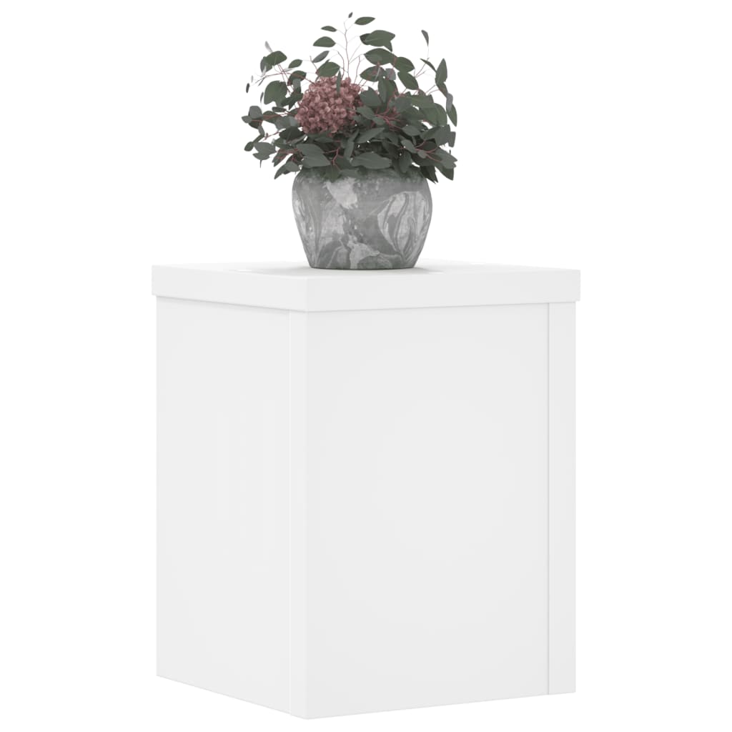 Vidaxx Pflanzenständer 2 Stück 15x15x20 cm Holzwerkstoff weiß