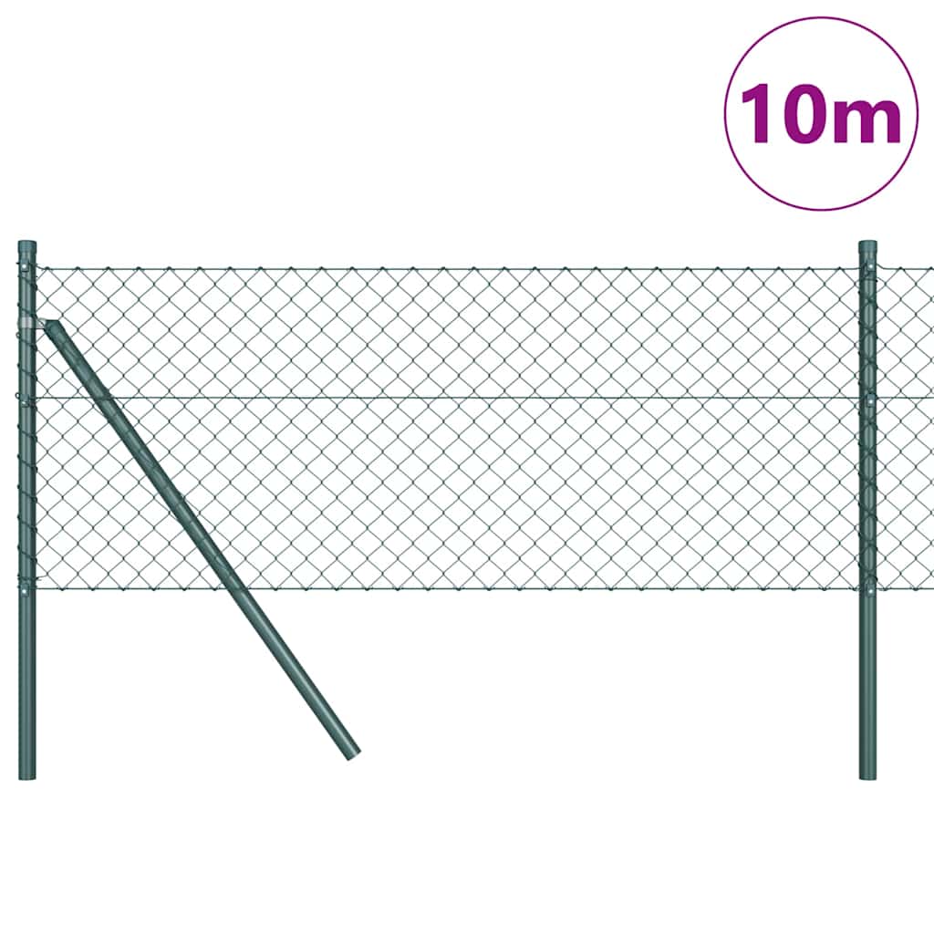 Vidaxl Zaunpfahl grün 10 x 0,6 m (40 x 40 mm Maschenweite)