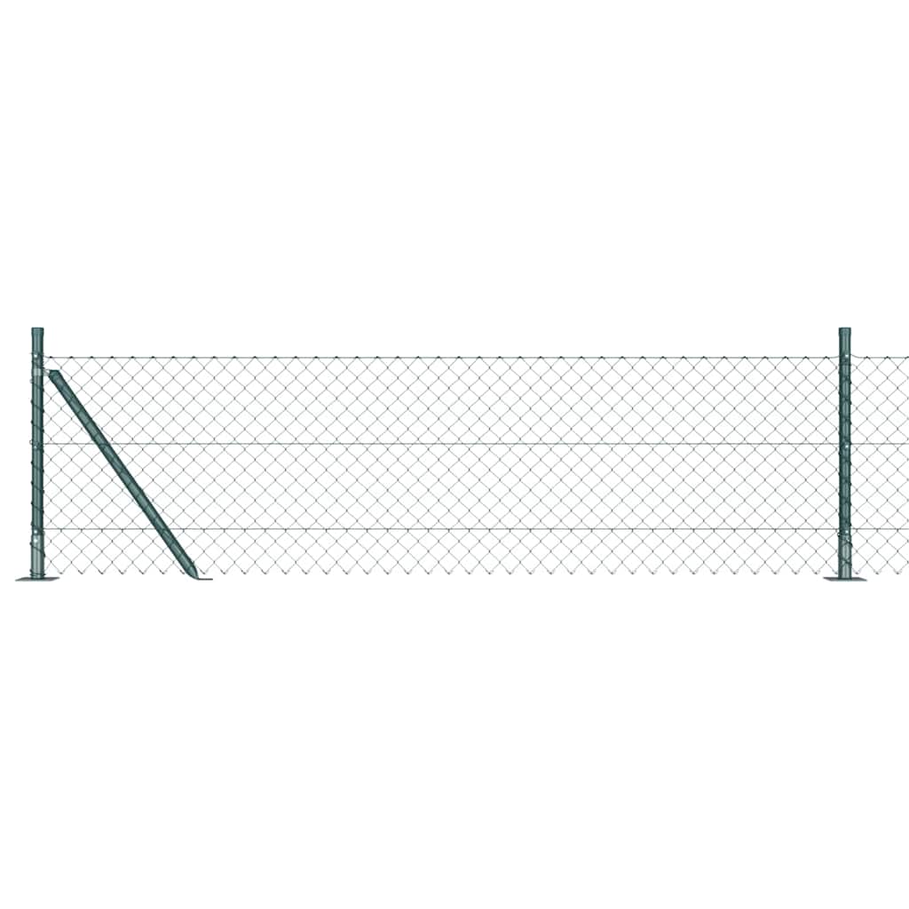 Vidaxl Zaunpfahl grün 10 x 0,6 m (40 x 40 mm Maschenweite)