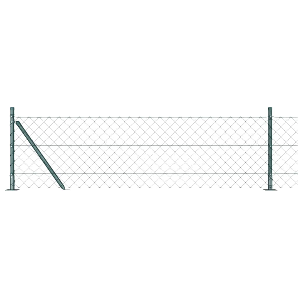 Vidaxl Zaunpfahl grün 10 x 0,6 m (60 x 60 mm Maschenweite)