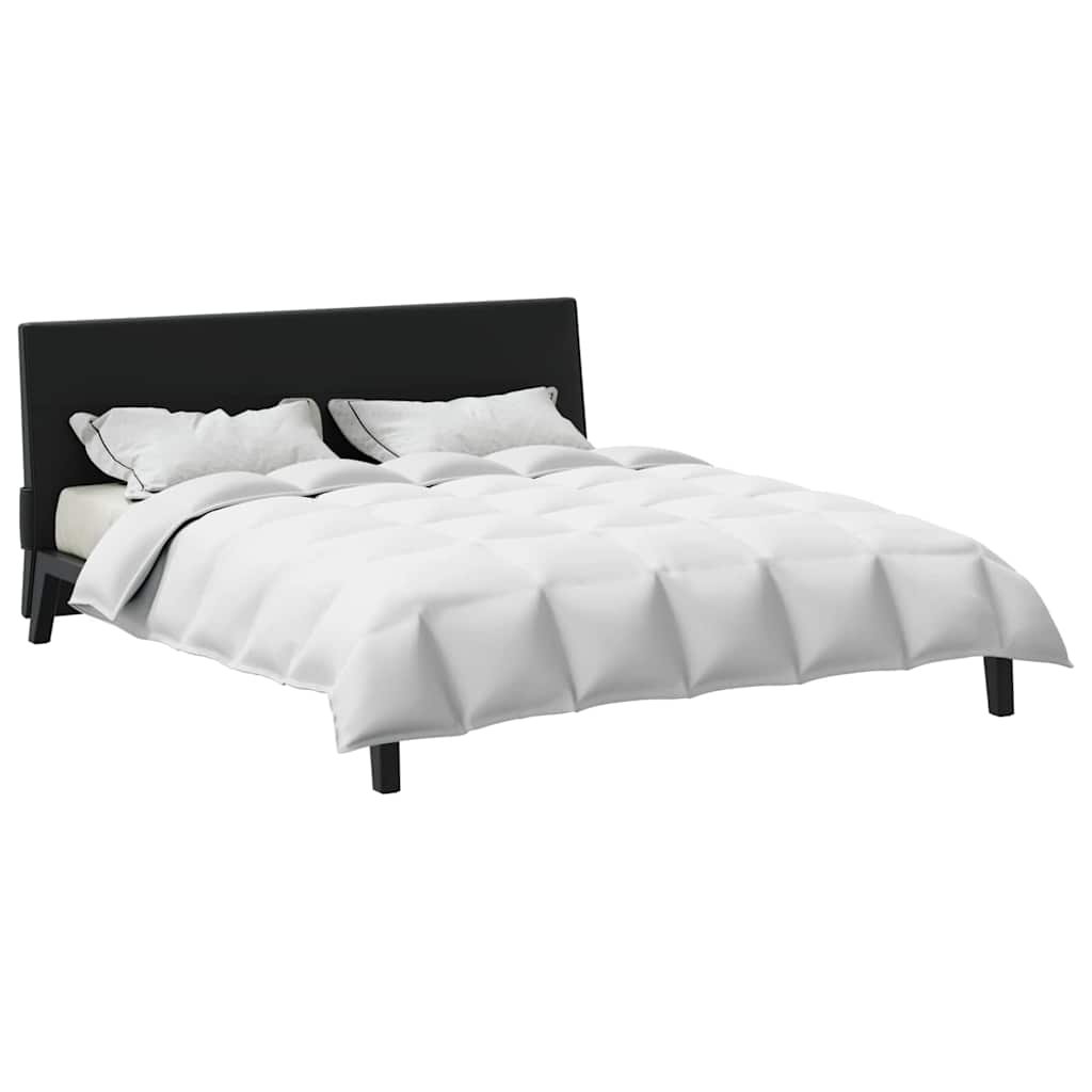 Vidaxl 2-in-1 dekbed wit 240 x 200 cm veren