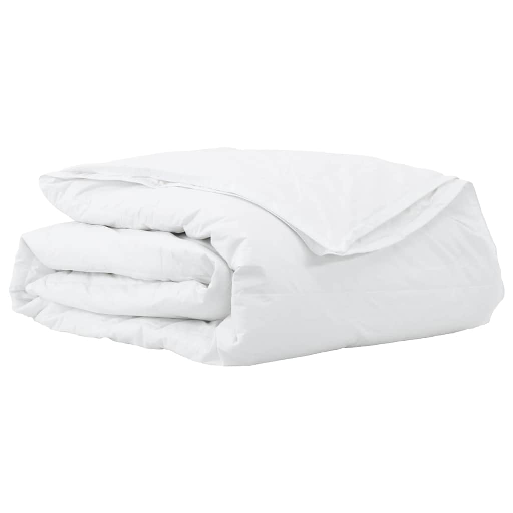Vidaxl 2-in-1 dekbed wit 240 x 260 cm veren