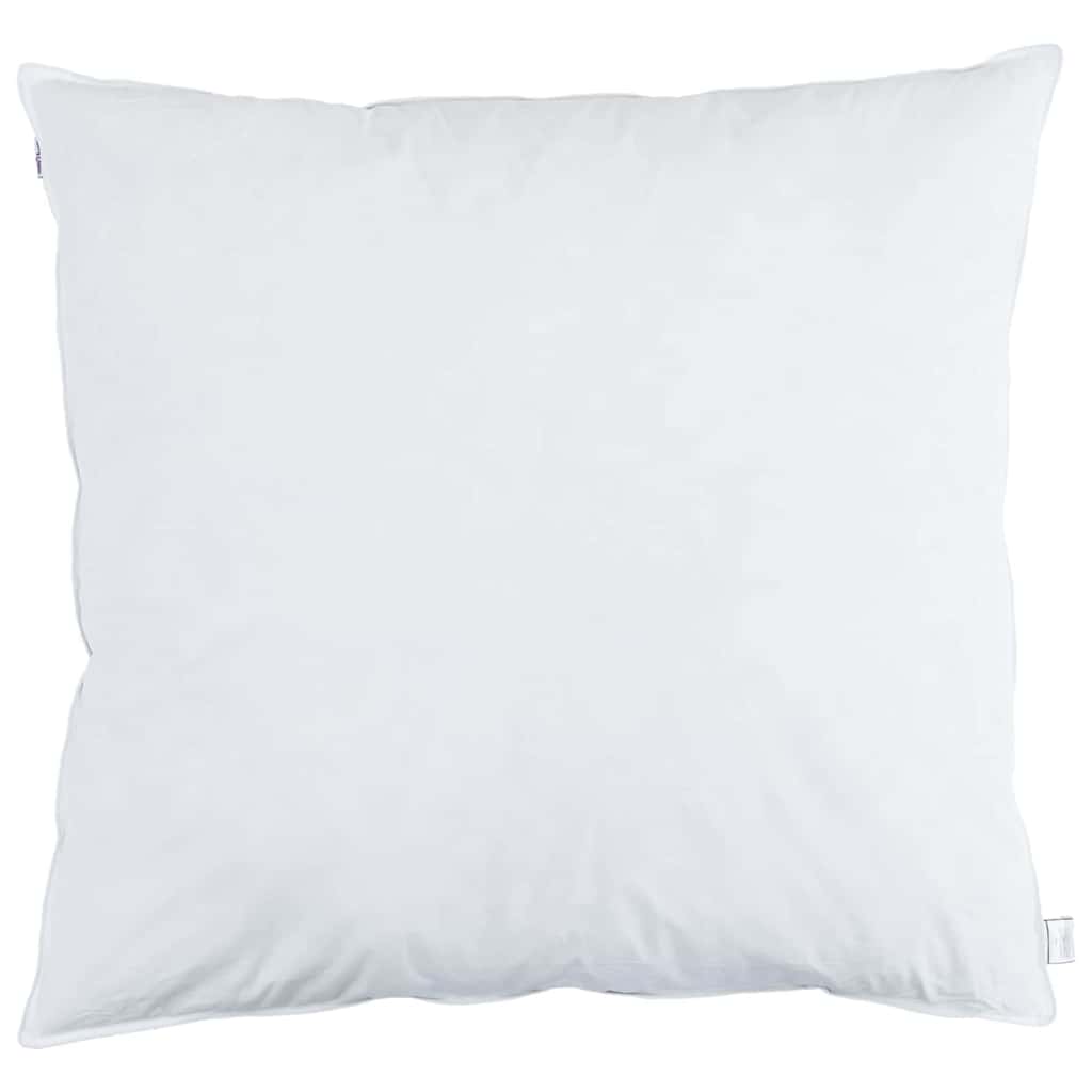 Vidaxl hoofdkussen met kussen 2 pcs wit 50 x 50 cm veren