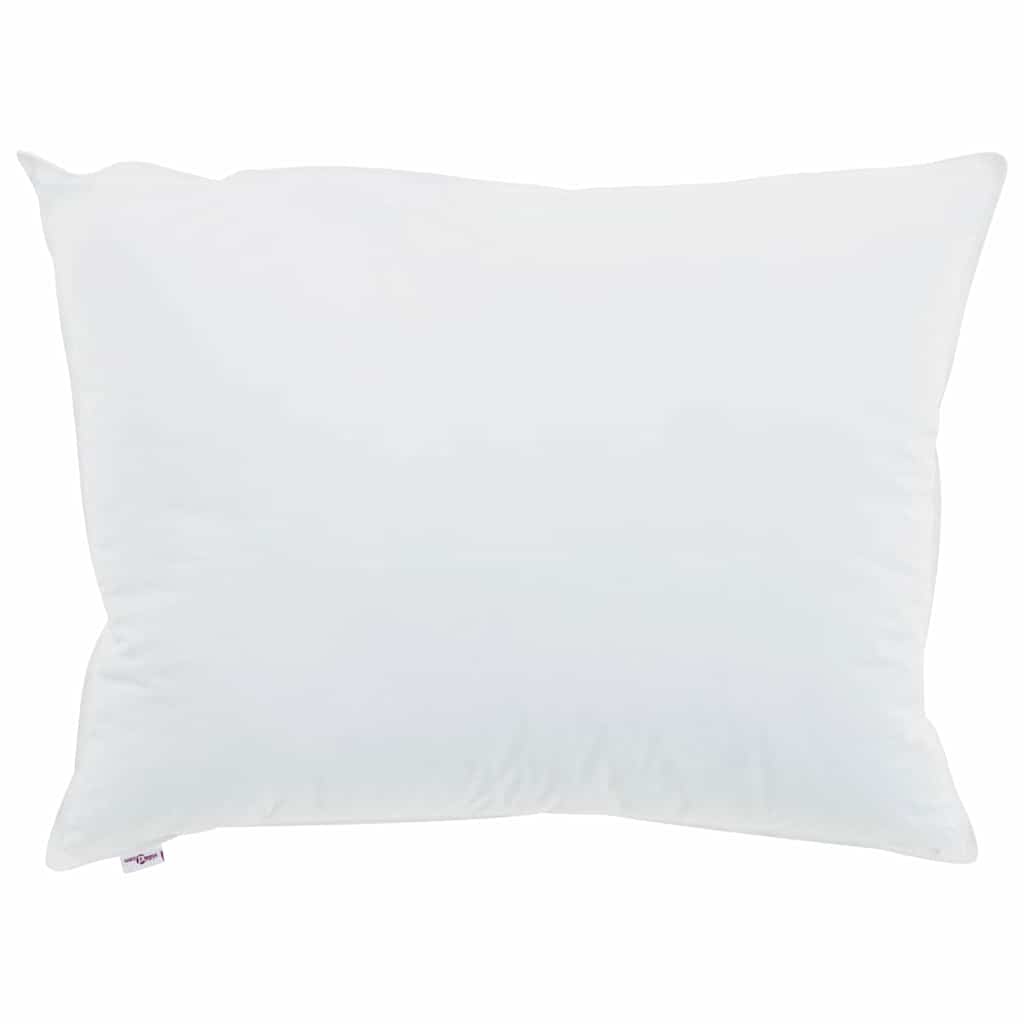 Vidaxl hoofdkussen met kussen 2 pcs wit 60 x 80 cm katoen