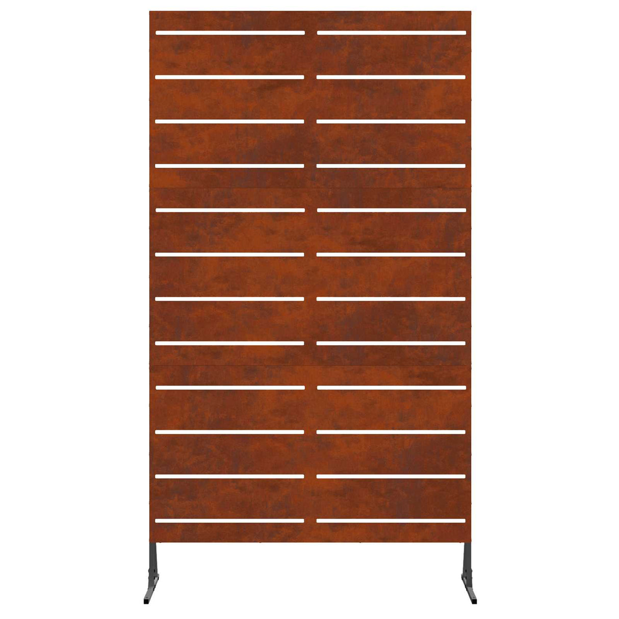 Vidaxl privacyscherm grijs 100 x 50 x 180 cm cortenstaal