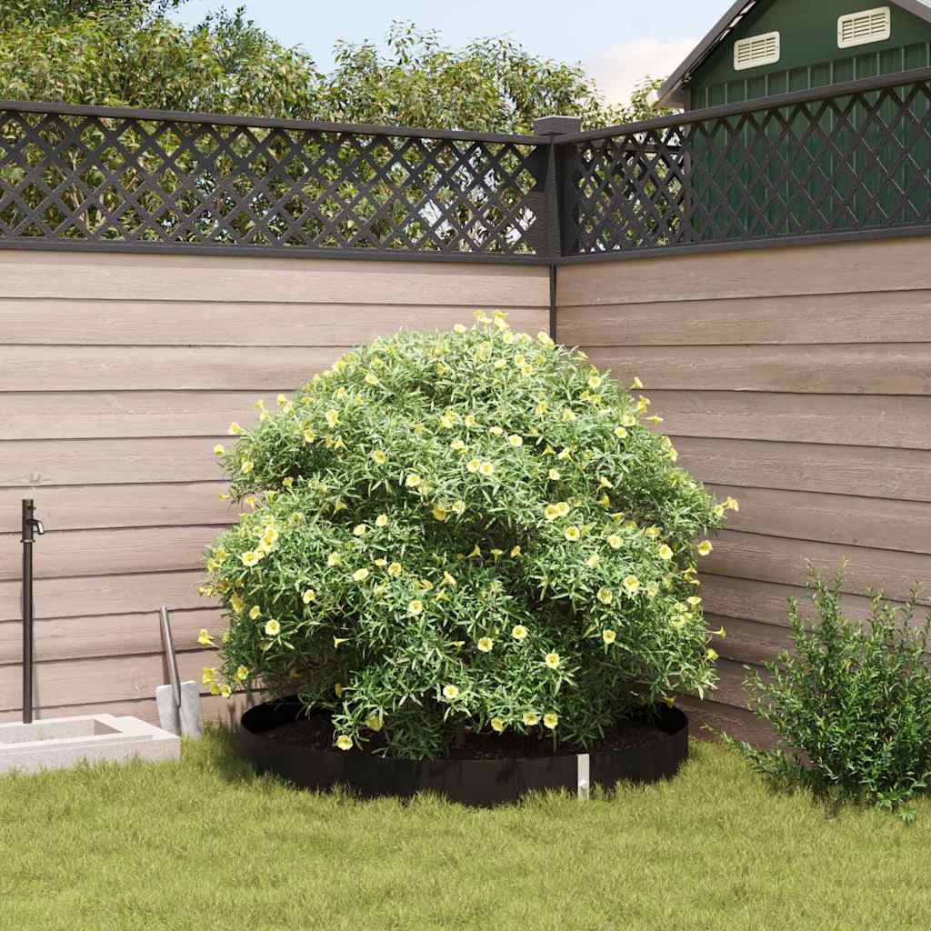 Vidaxl worteldoek zwart 1 x 10 m polyetheen