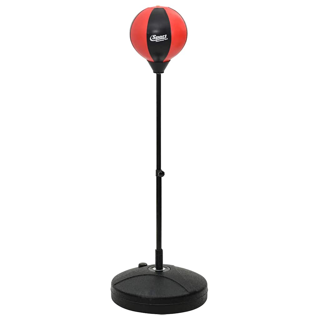 VidaXL Punchingball-Set mit Handschuhen und Pumpe, verstellbar von 81–122 cm
