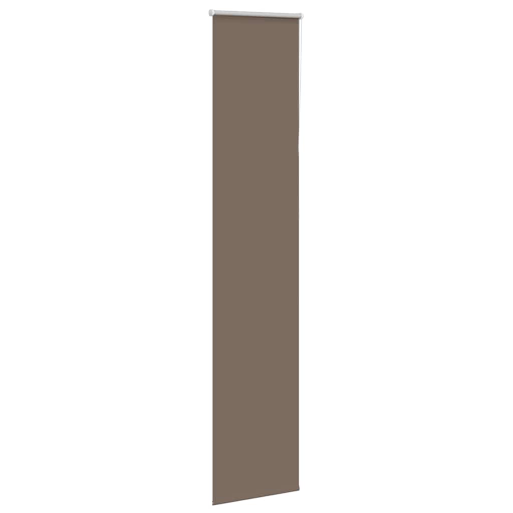Vidaxl rolgordijn verduisterend koffie 50x210 cm stofbreedte 45,7 cm