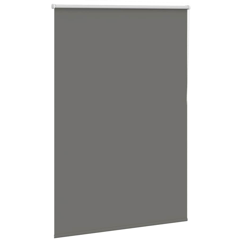 Vidaxl rolgordijn verduisterend 110x130 cm stofbreedte 105,7 cm grijs