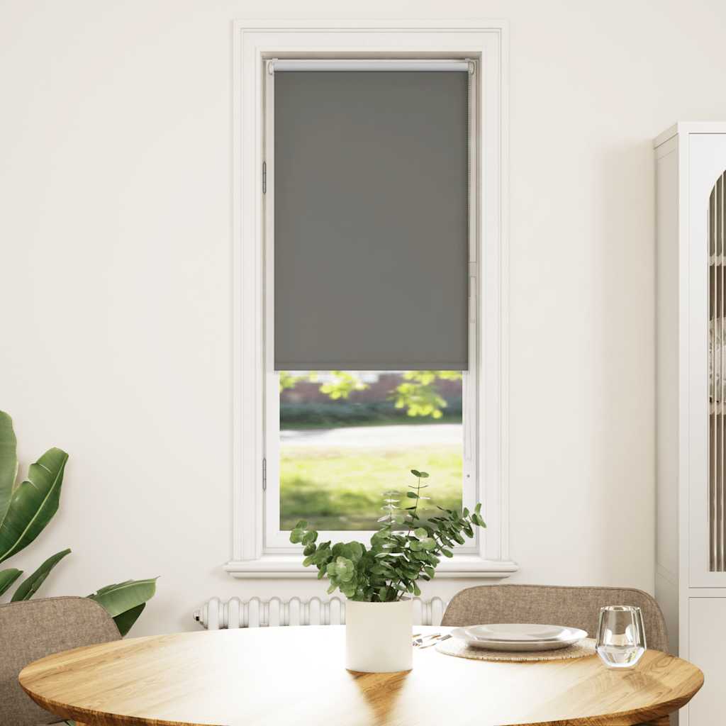 Vidaxl rolgordijn verduisterend 45x150cm stofbreedte 40,7 cm polyester