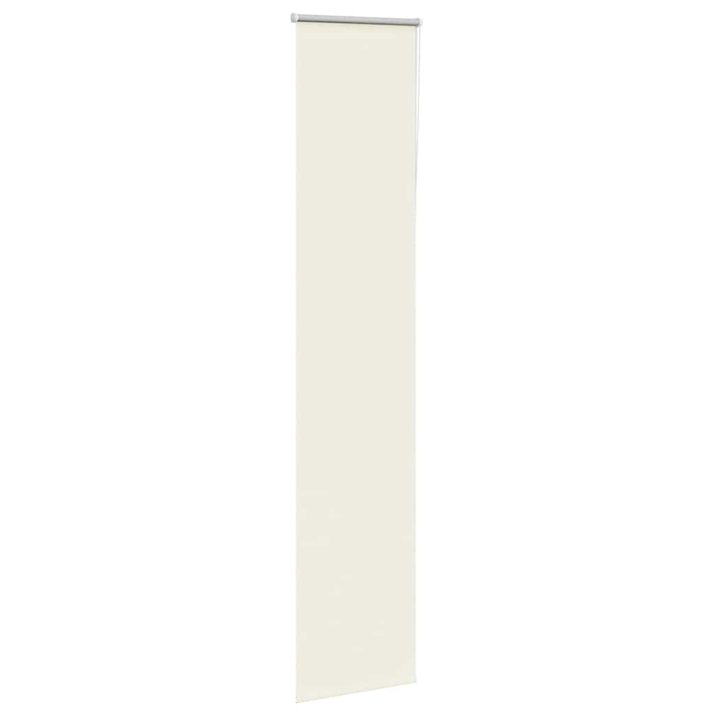Vidaxx Verdunkelungsrollo 60x210 cm Stoffbreite Offwhite