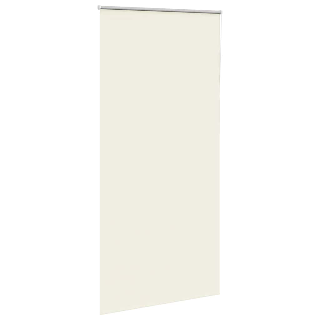 Vidaxx Verdunkelungsrollo Offwhite 90x210 cm Stoffbreite