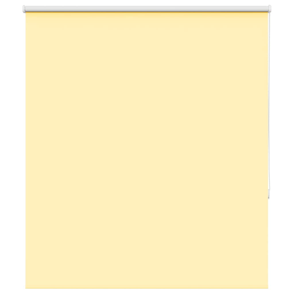VidaXL Rollo 125x150 cm Verdunkelungsstoff Breite 121,6 cm Gelb
