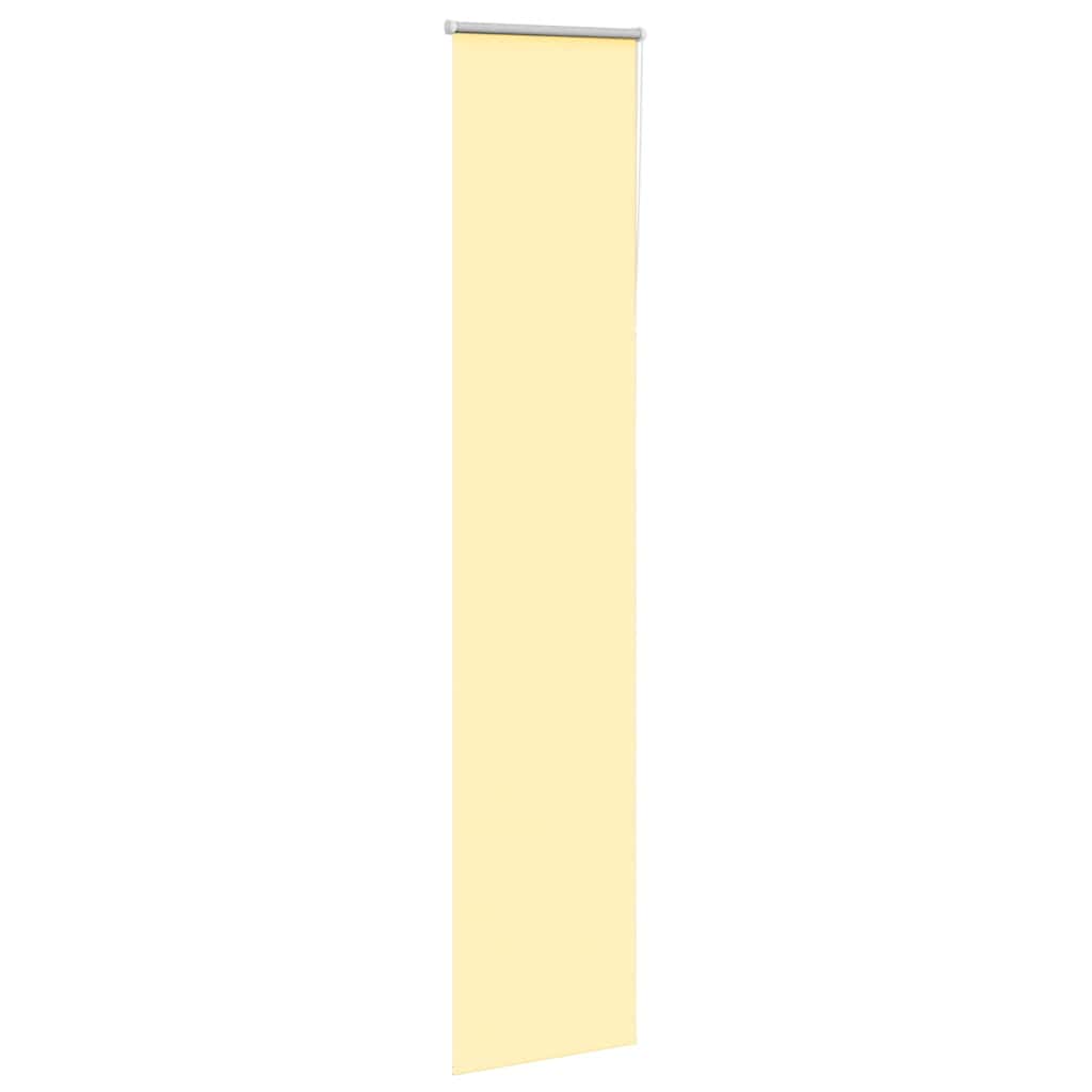Vidaxx Verdunkelungsrollo 60x210 cm Stoffbreite 55,7 cm Gelb