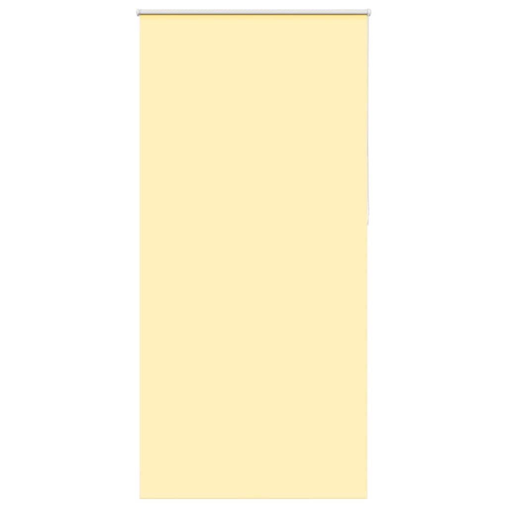 Vidaxx Verdunkelungsrollo 110x210 cm Stoffbreite 105,7 cm Gelb