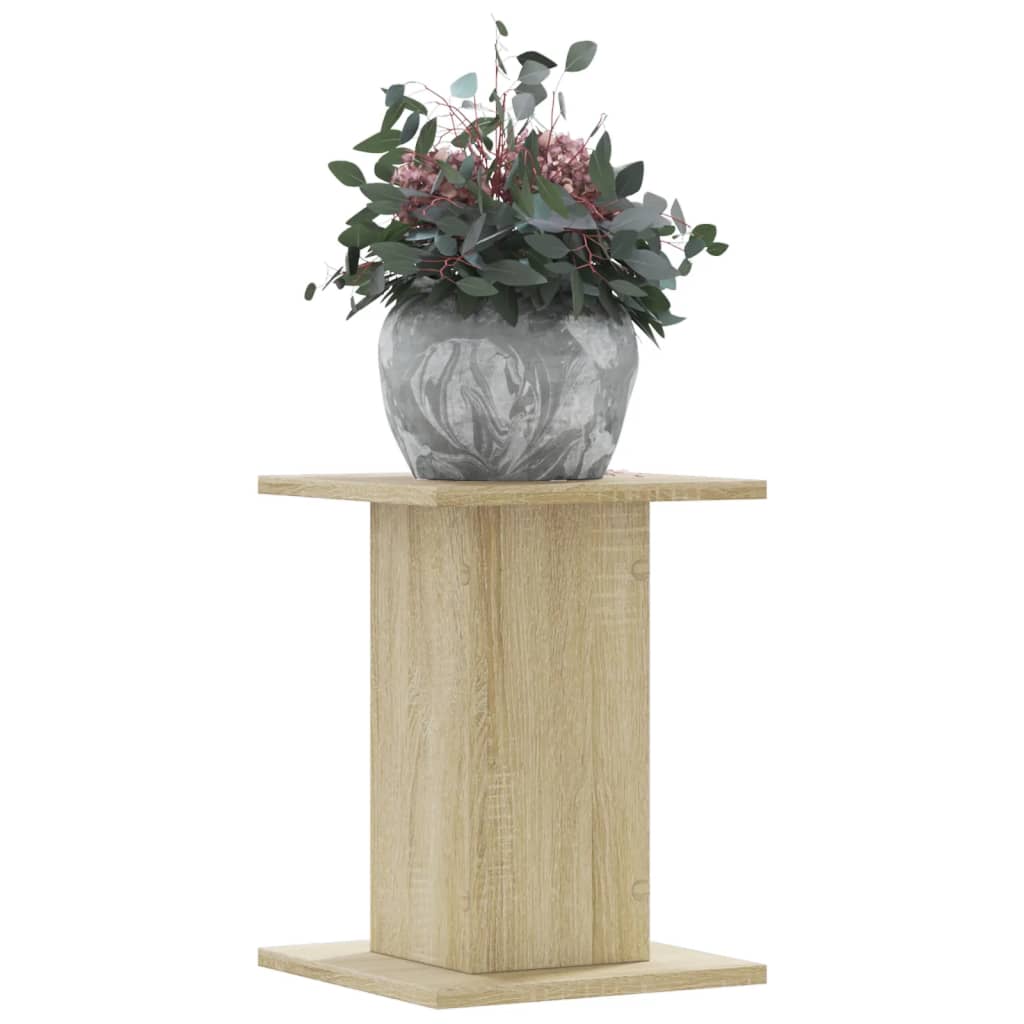 VidaXL Pflanzenständer 2 Stk. 30x30x40 cm Holzwerkstoff Sonoma-Eiche