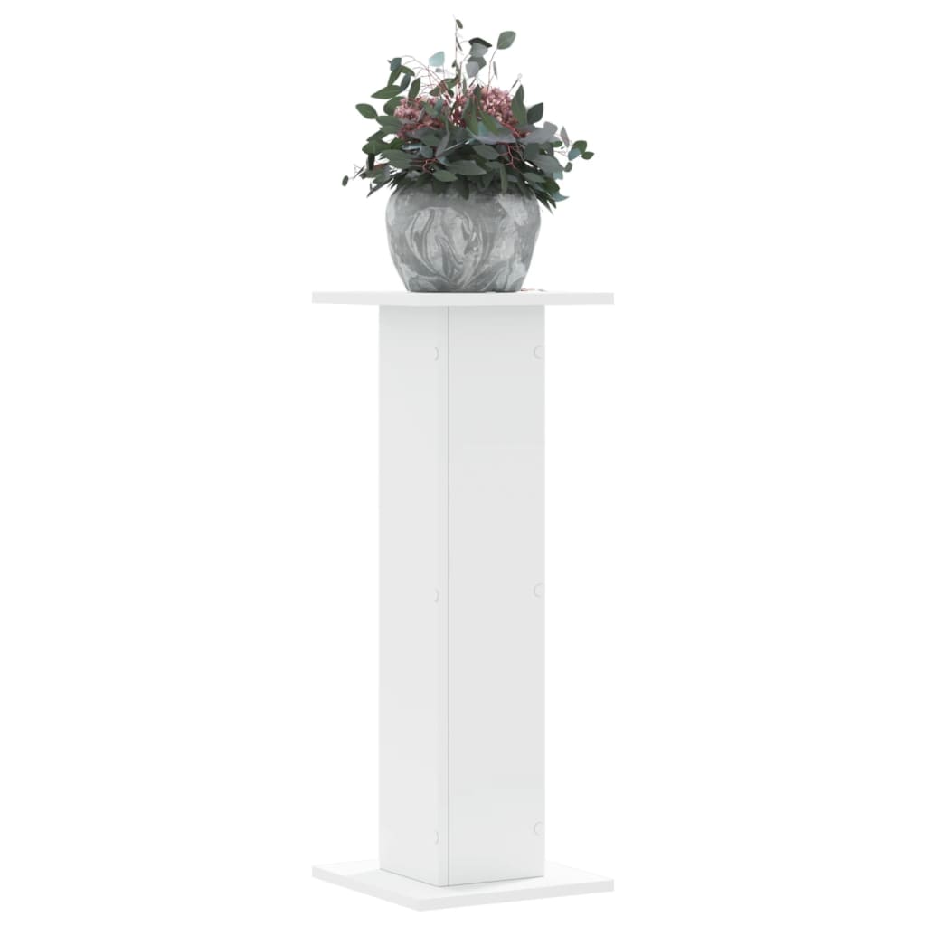 Vidaxx Pflanzenständer 2 Stück 30x30x80 cm Holzwerkstoff weiß