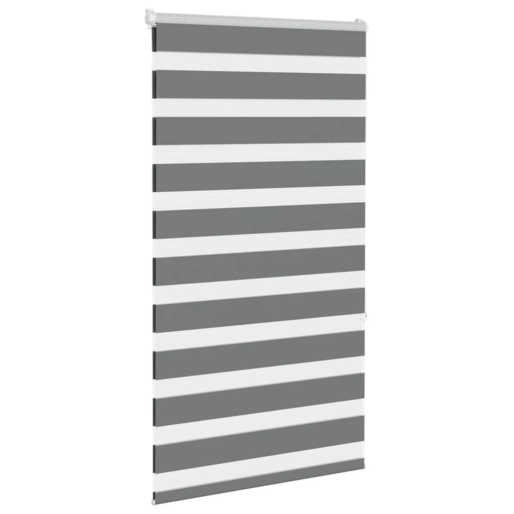Vidaxx Zebra-Rollo 70x150 cm Stoffbreite 65,9 cm dunkelgrau