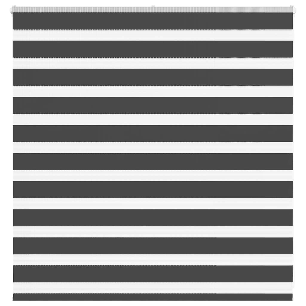 Vidaxx Zebra-Rollo 145x100 cm Stoffbreite 140,9 cm schwarz