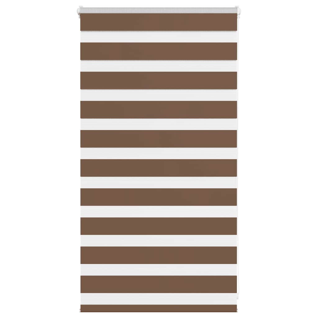 Vidaxx Zebra-Rollo 70x100 cm Stoffbreite 65,9 cm Polyester braun