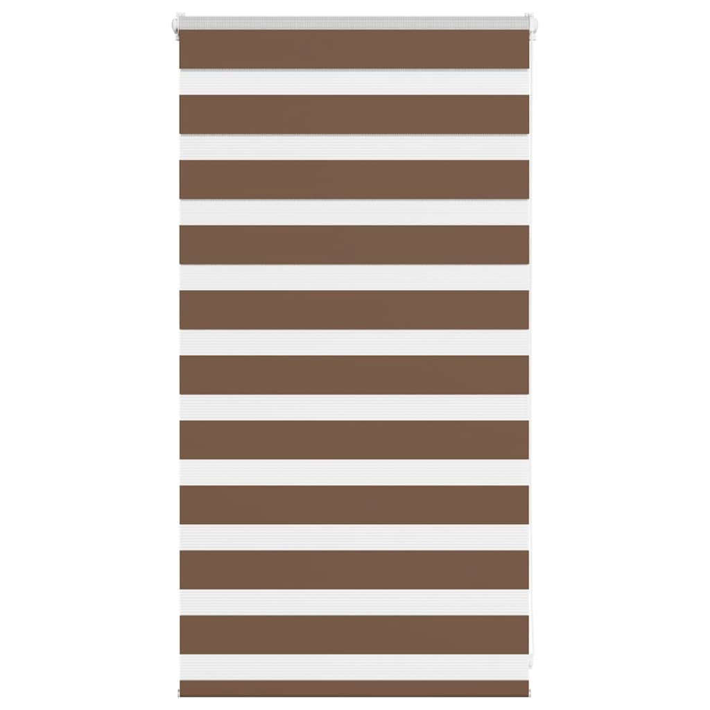 Vidaxx Zebra-Rollo 75x100 cm Stoffbreite 70,9 cm Polyester braun