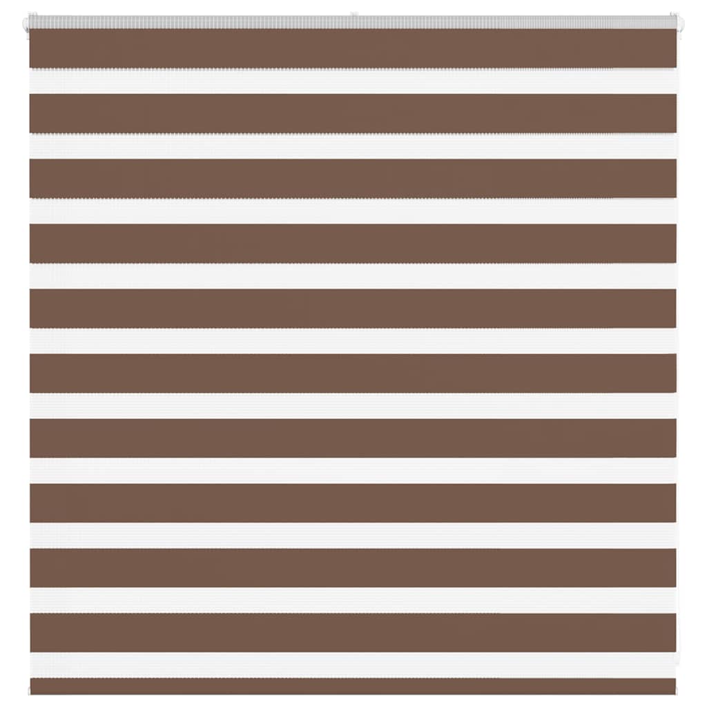 VidaXL Zebra-Rollo 150x100 cm Stoffbreite 145,9 cm Polyester braun