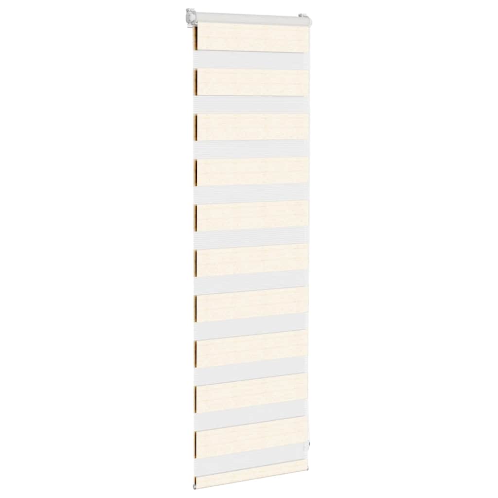 VidaXL Zebra-Rollo 50x100 cm Stoffbreite 45,9 cm Marmorbeige