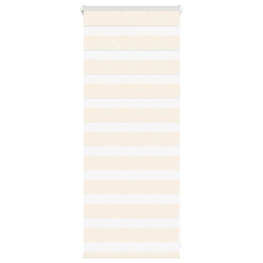 Vidaxx Zebra-Rollo 65x100 cm Stoffbreite 60,9 cm Marmorbeige