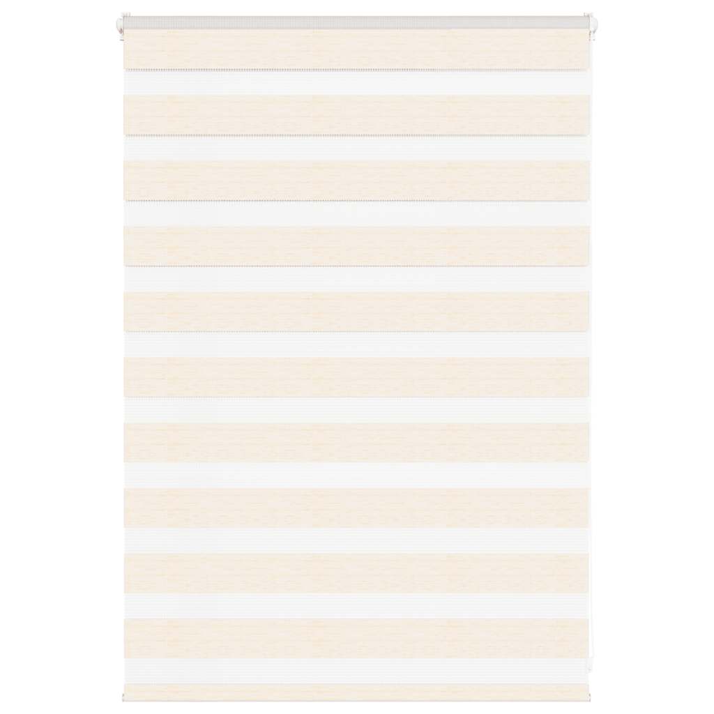 Vidaxx Zebra-Rollo 95x100 cm Stoffbreite 90,9 cm Marmorbeige
