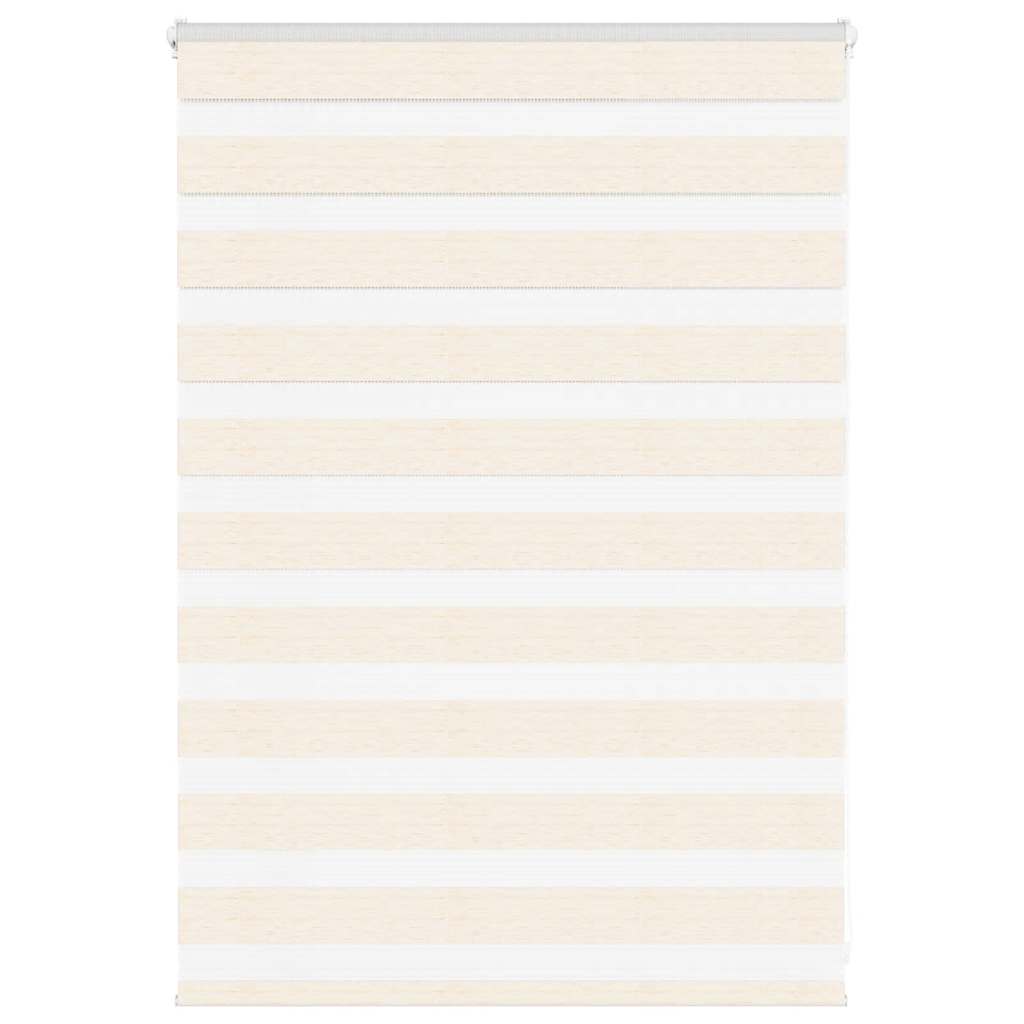 VidaXL Zebra-Rollo 110x100 cm Stoffbreite 105,9 cm Marmorbeige