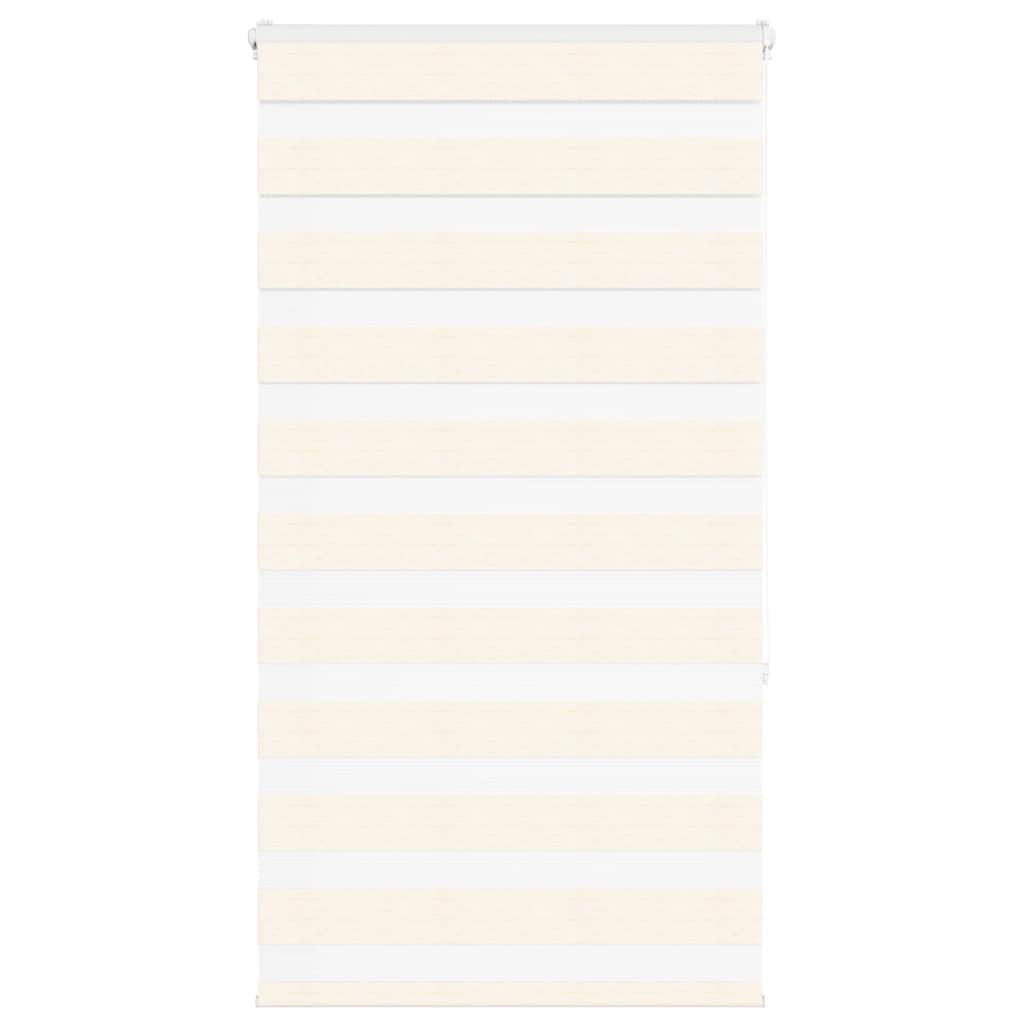 VidaXL Zebra-Rollo 75x150 cm Stoffbreite 70,9 cm Marmorbeige
