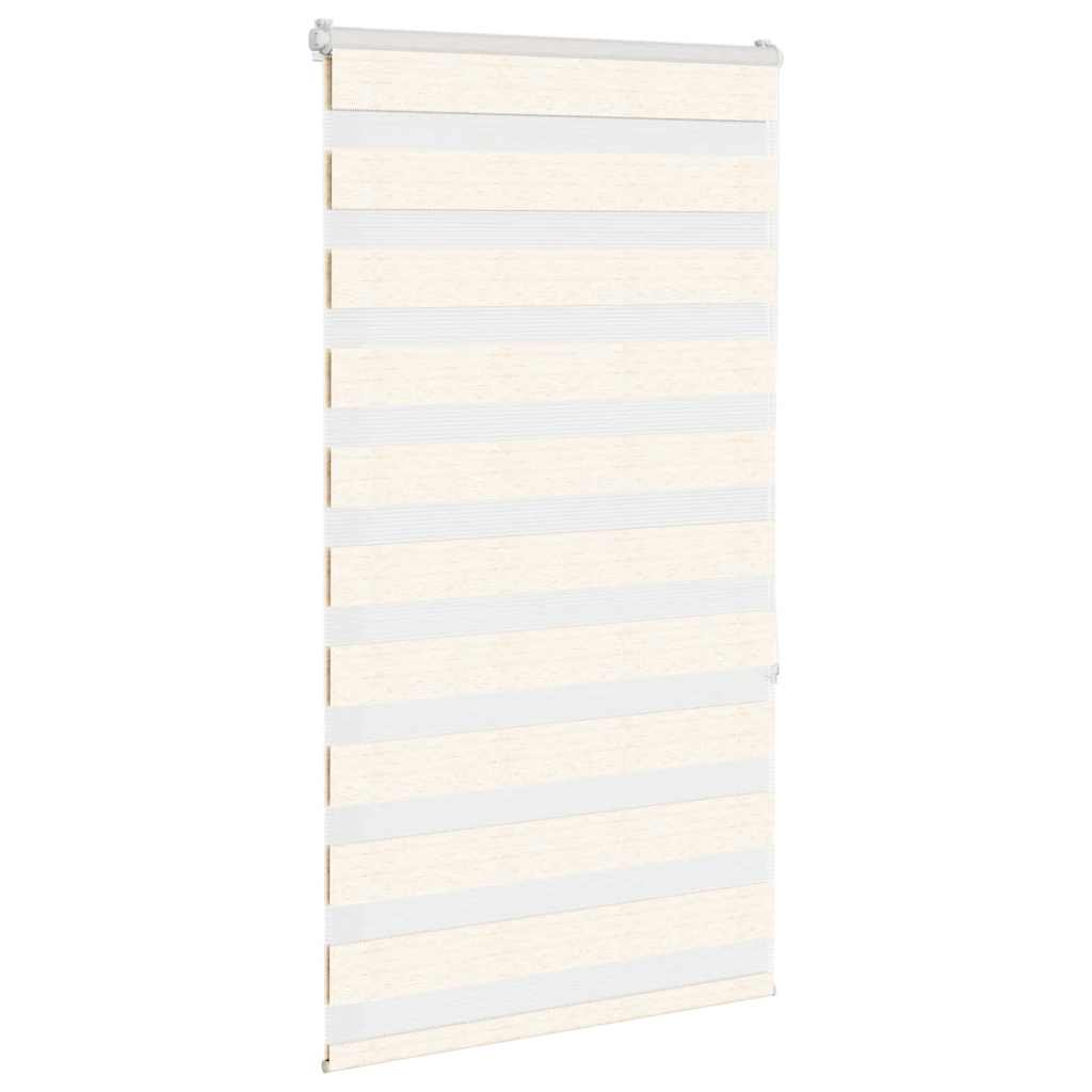 VidaXL Zebra-Rollo 90x150 cm Stoffbreite 85,9 cm Marmorbeige