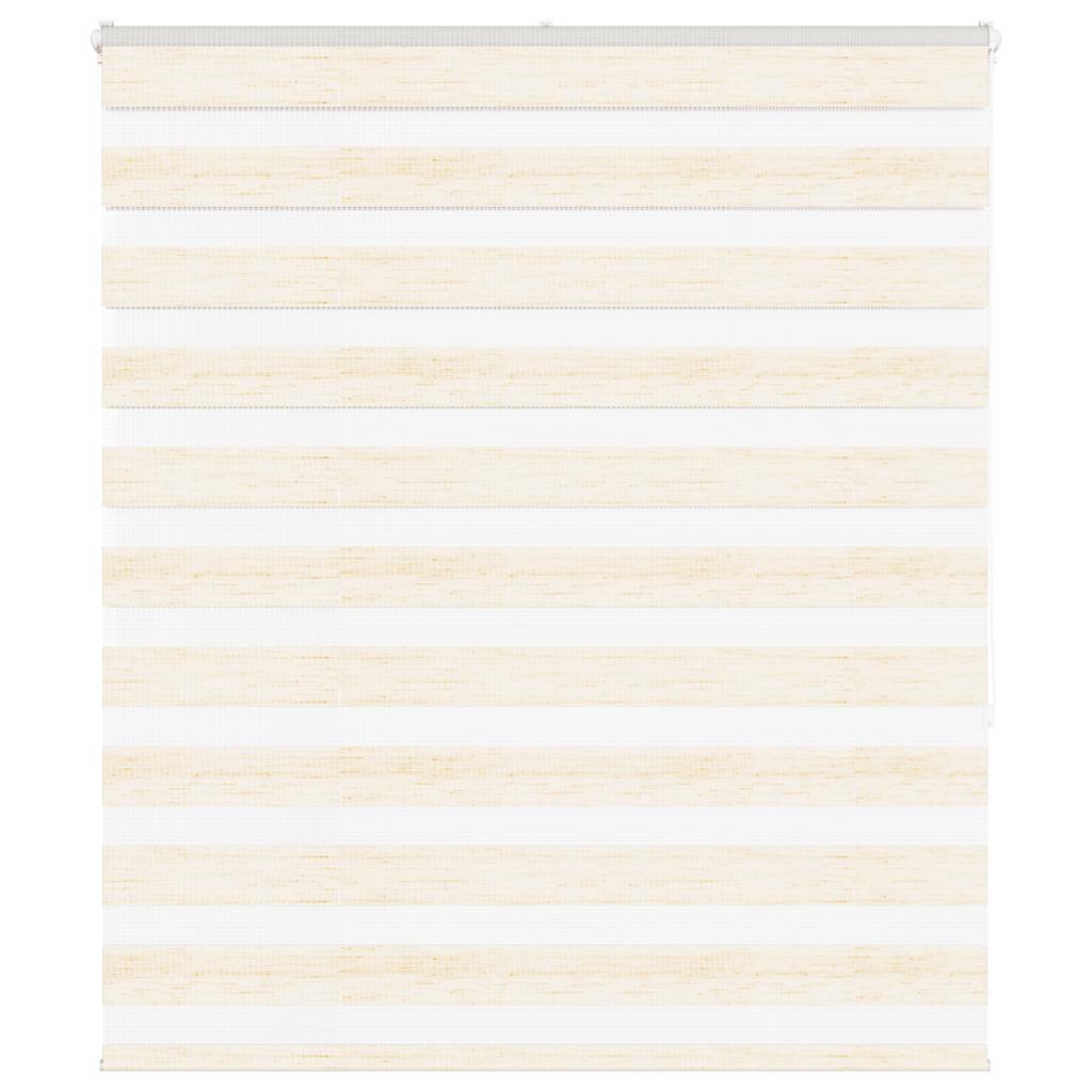 VidaXL Zebra-Rollo 105x150 cm Stoffbreite 100,9 cm Marmorbeige