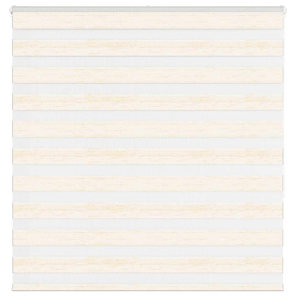 VidaXL Zebra-Rollo 150x150 cm Stoffbreite 145,9 cm Marmorbeige