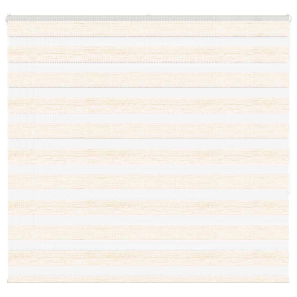 VidaXL Zebra-Rollo 155x150 cm Stoffbreite 150,9 cm Marmorbeige