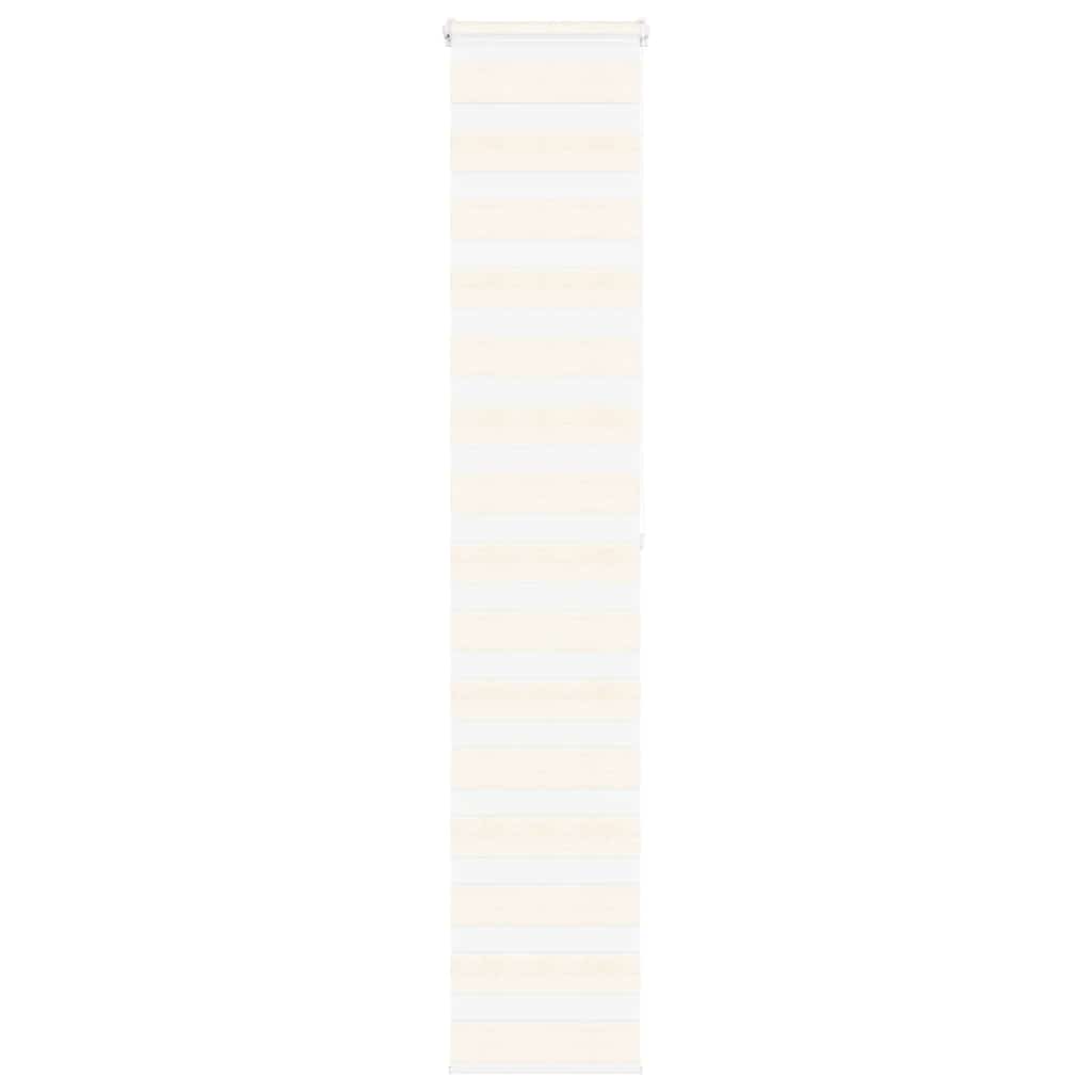 VidaXL Zebra-Rollo 45x200 cm Stoffbreite 40,9 cm Marmorbeige