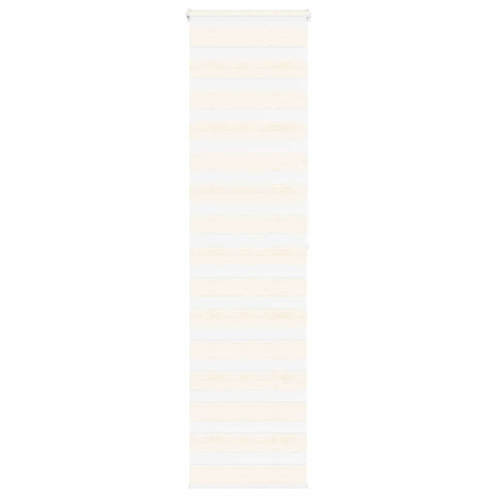 VidaXL Zebra-Rollo 55x200 cm Stoffbreite 50,9 cm Marmorbeige