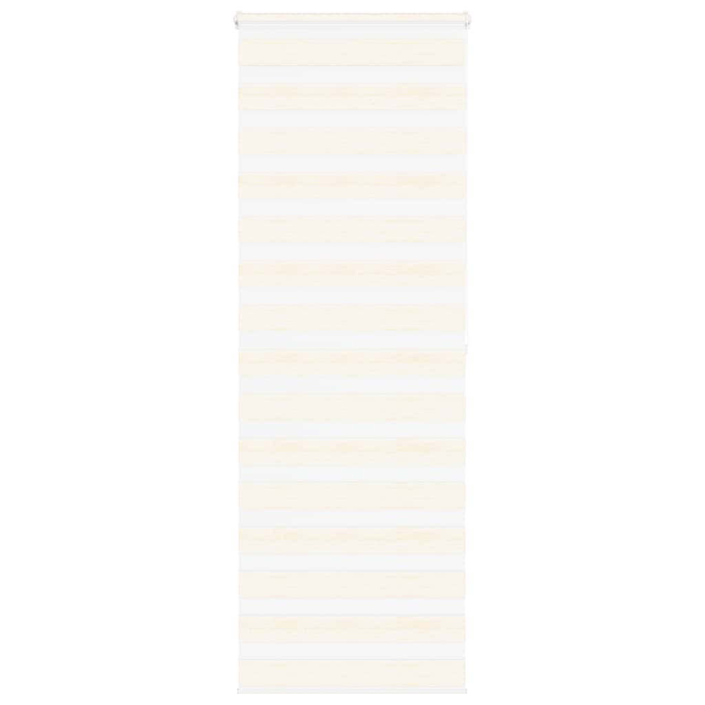 VidaXL Zebra-Rollo 70x200 cm Stoffbreite 65,9 cm Marmorbeige