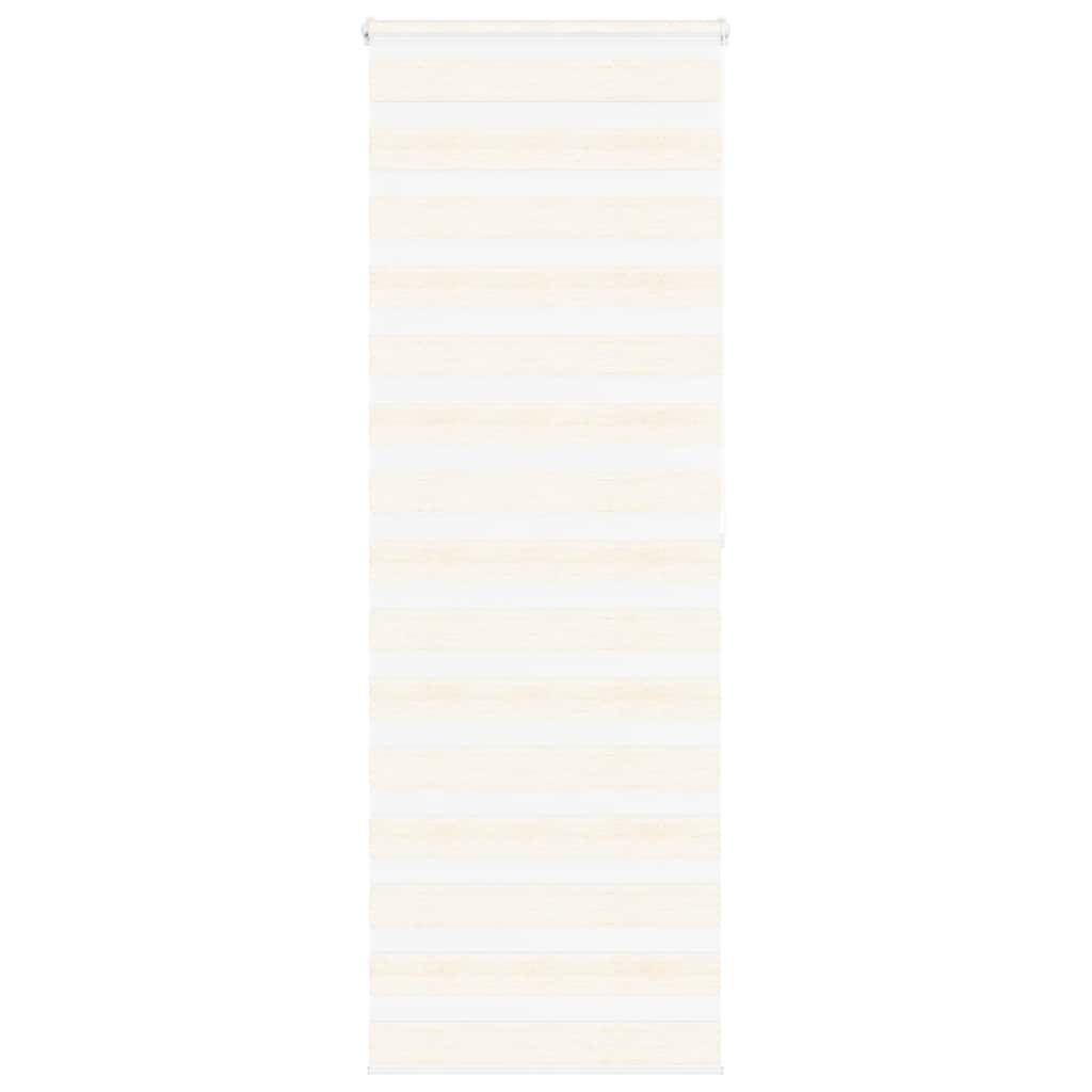 VidaXL Zebra-Rollo 80x200 cm Stoffbreite 75,9 cm Marmorbeige