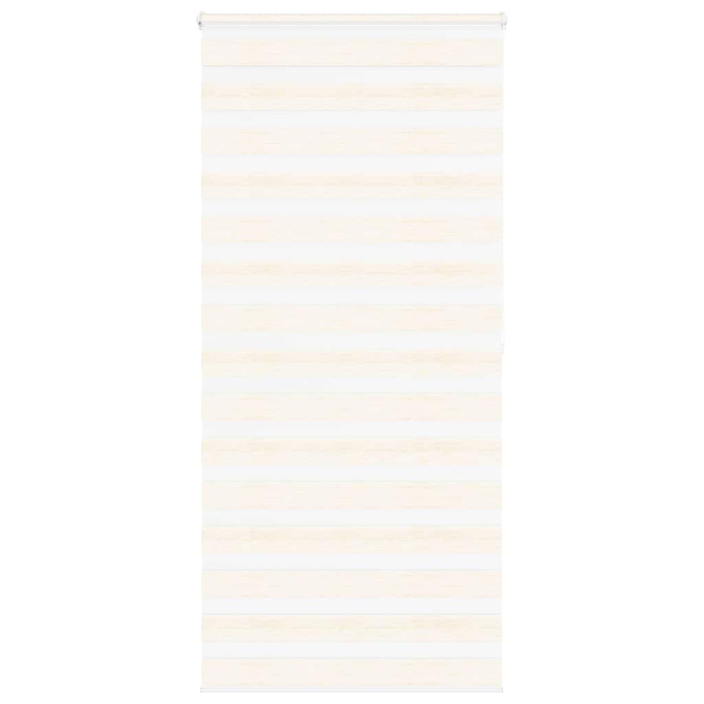 VidaXL Zebra-Rollo 95x200 cm Stoffbreite 90,9 cm Marmorbeige