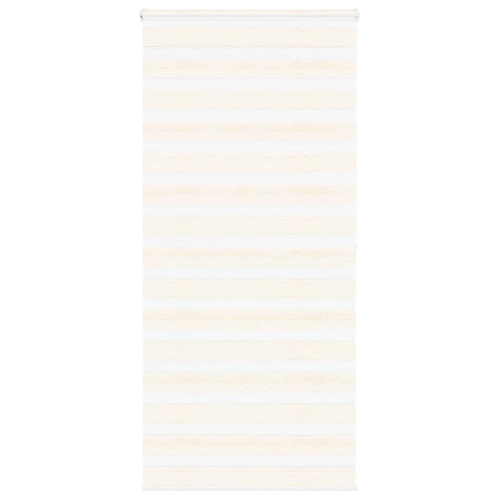 VidaXL Zebra-Rollo 100x200 cm Stoffbreite 95,9 cm Marmorbeige