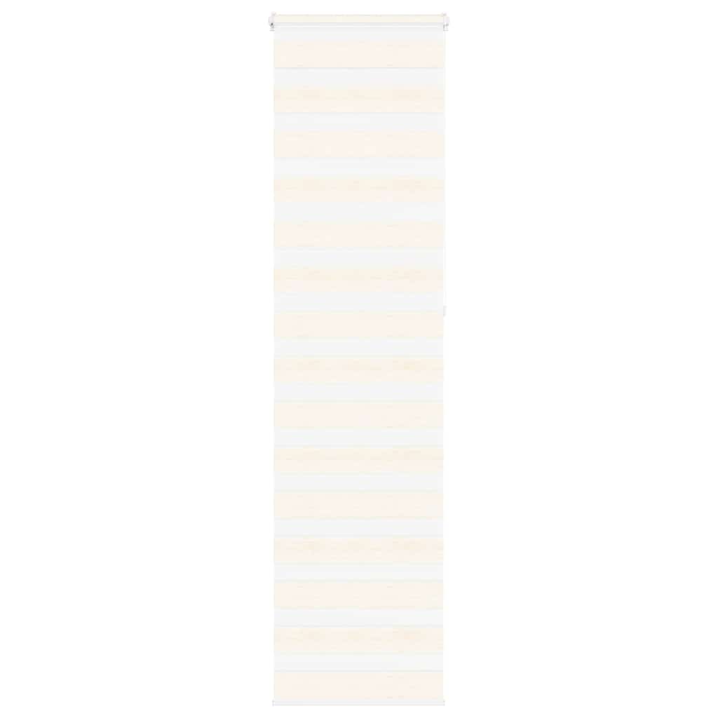 VidaXL Zebra-Rollo 55x230 cm Stoffbreite 50,9 cm Marmorbeige