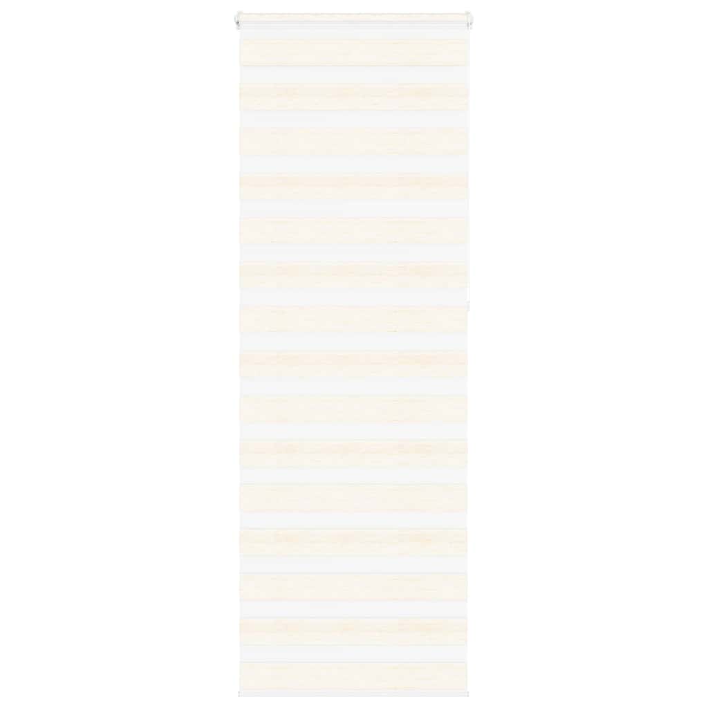 VidaXL Zebra-Rollo 70x230 cm Stoffbreite 65,9 cm Marmorbeige